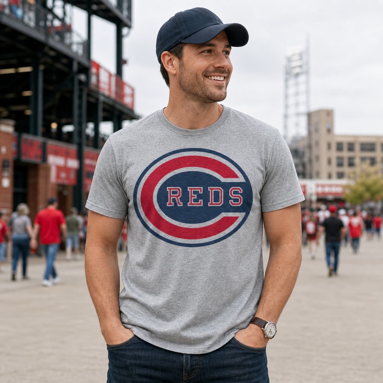 Cincinnati Reds Vintage Baseball 1961 Artwork Shirt