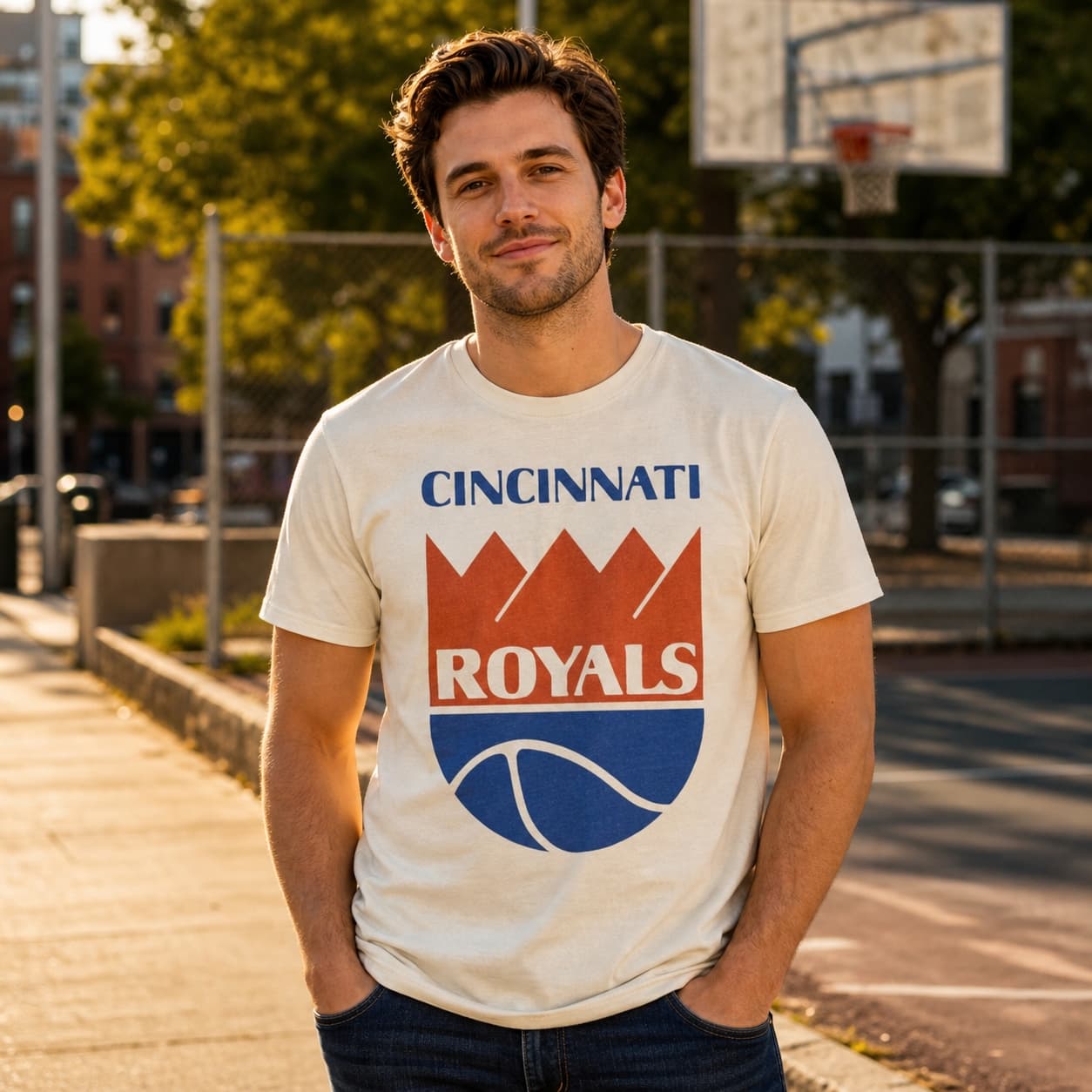 Cincinnati Royals Retro Basketball 1971 Shirt