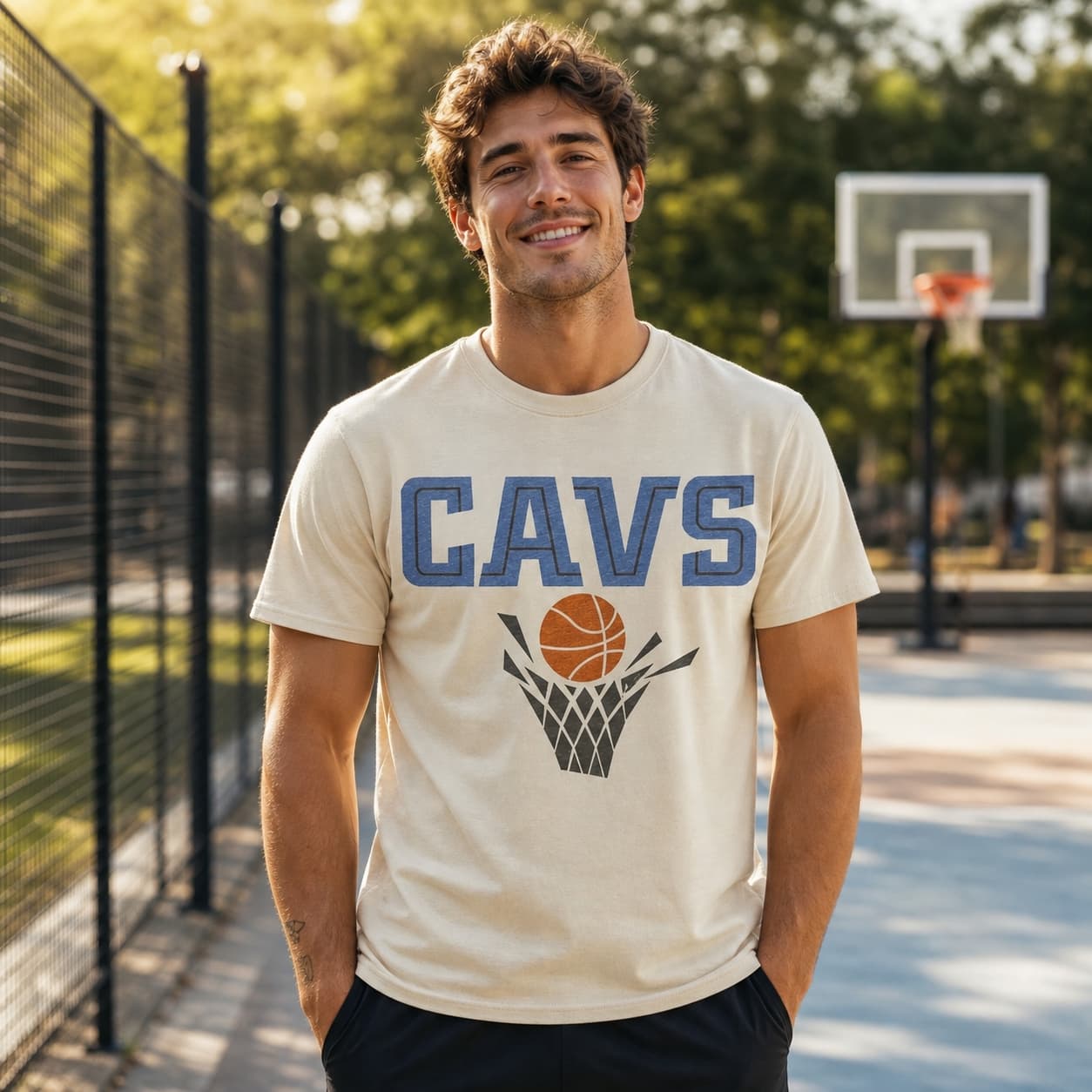Cleveland Cavaliers Cavs Exclusive Retro Basketball 1995 Shirt