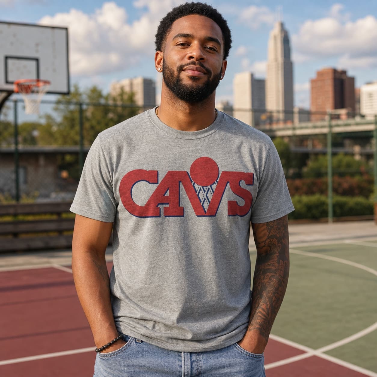 Cleveland Cavaliers Cavs Retro Basketball 1985 Shirt