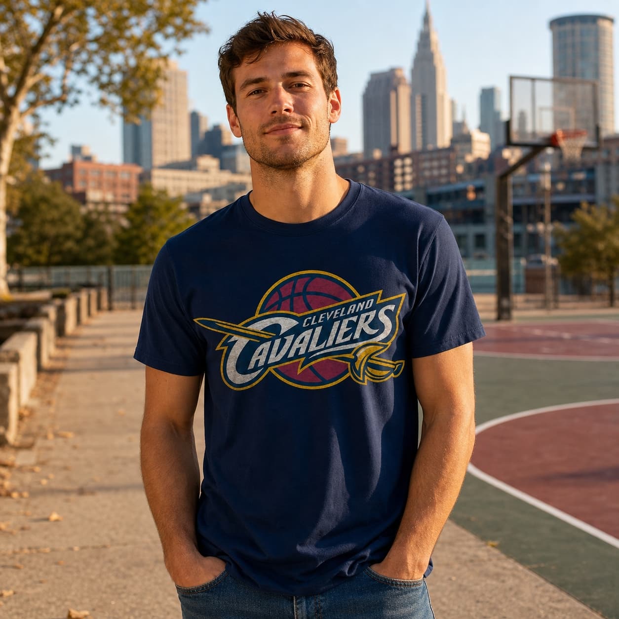 Cleveland Cavaliers Cavs Retro Basketball 2004 Shirt