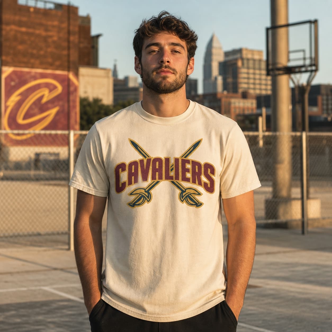 Cleveland Cavaliers Cavs Retro Basketball 2005 Shirt