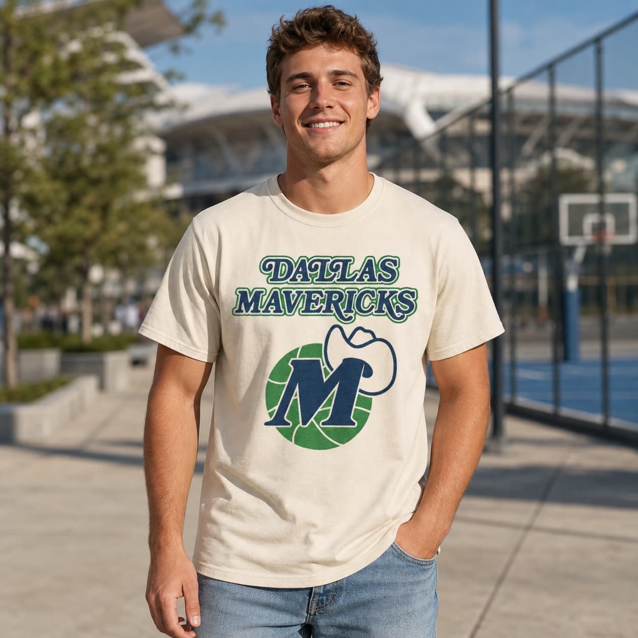 Dallas Mavericks Retro Basketball 1980 Shirt