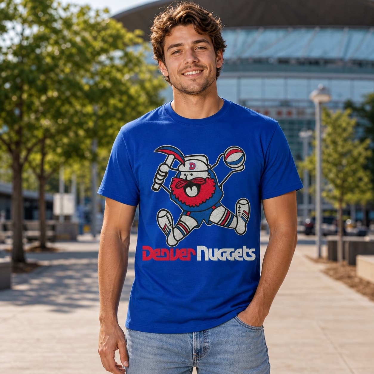 Denver Nuggets Retro Basketball 1974 Shirt