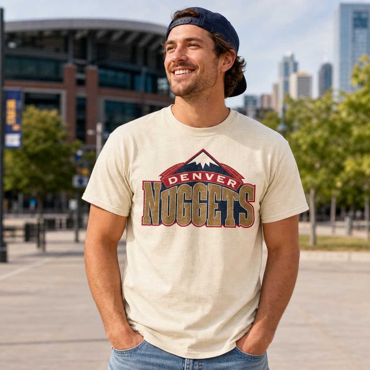 Denver Nuggets Retro Basketball 1993 Shirt