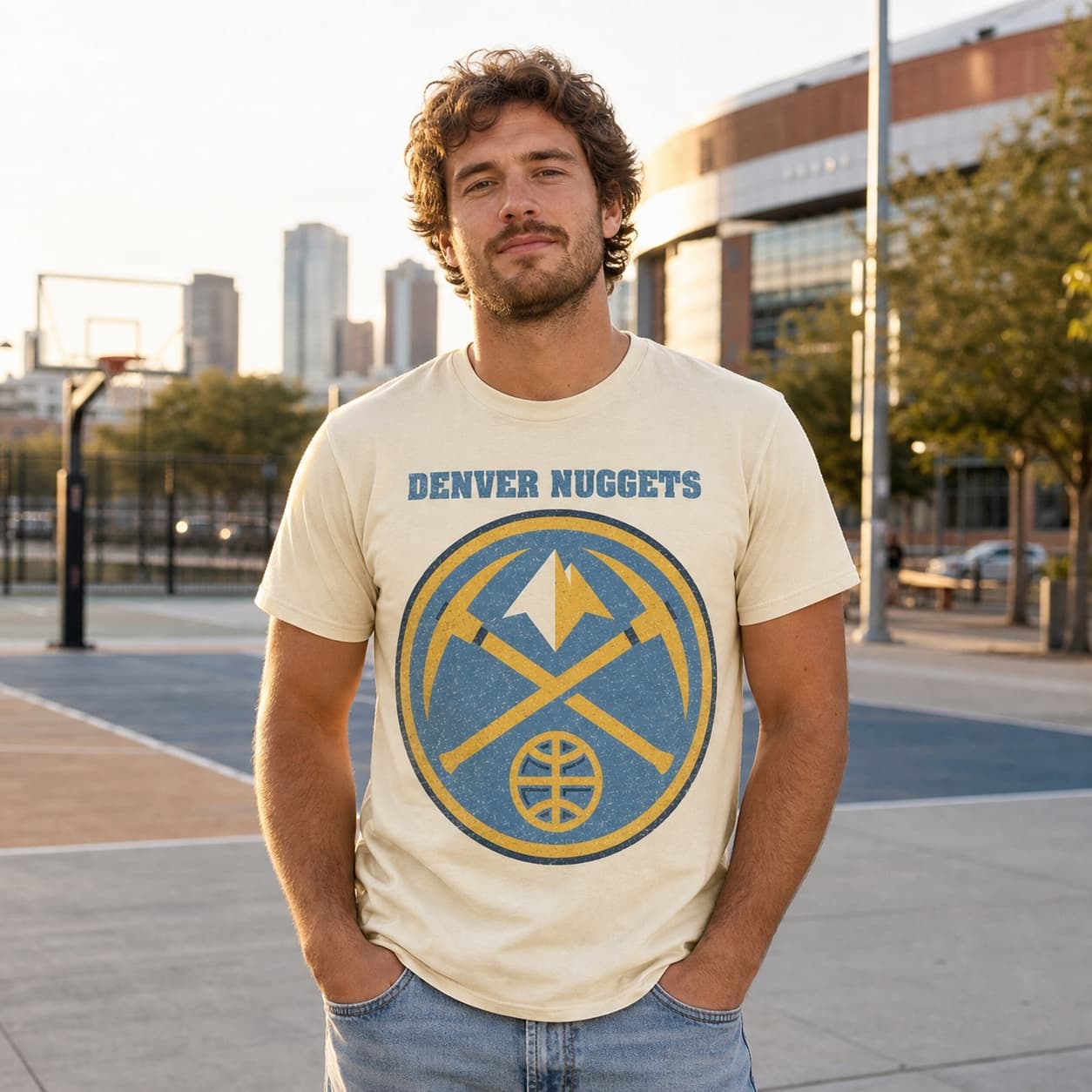 Denver Nuggets Retro Basketball 2006 Shirt