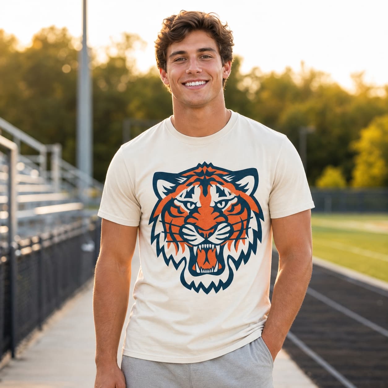 Detroit Tigers Retro Baseball 1994 Artwork Shirt