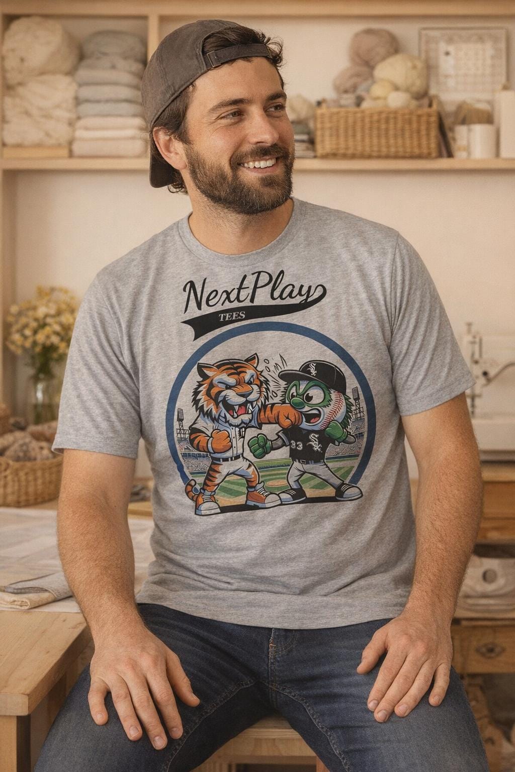 Detroit Tigers vs. Chicago White Sox Exclusive Retro Rivalries Baseball Artwork Shirt