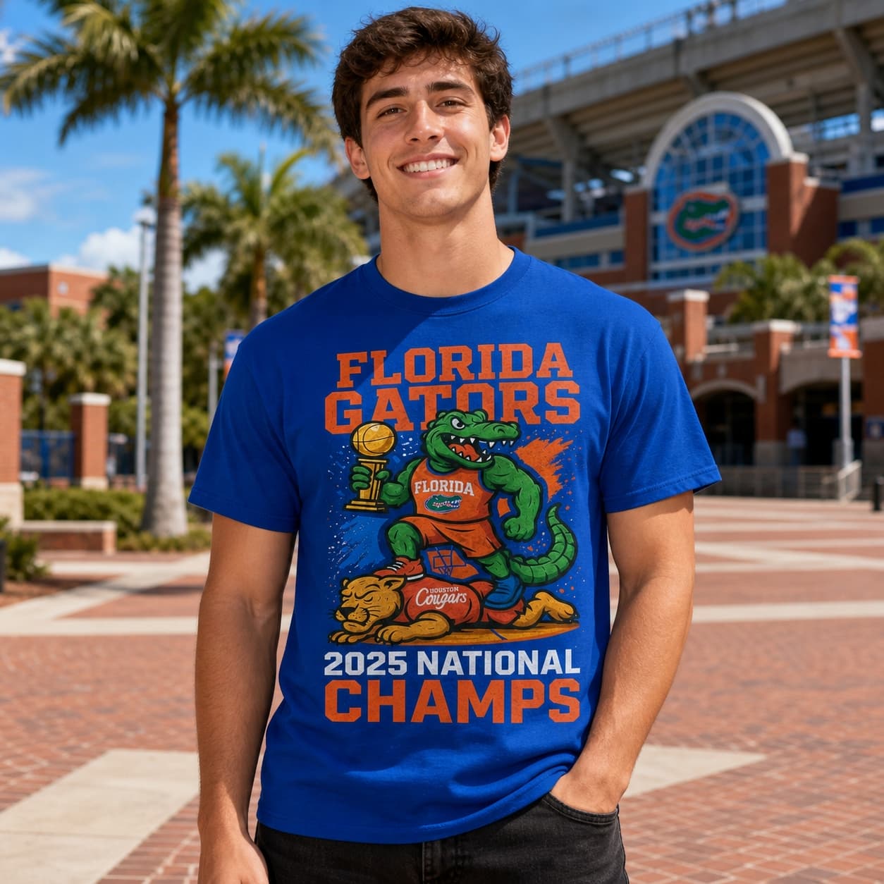 Florida Gators National Champions Exclusive Retro March Madness Basketball Shirt