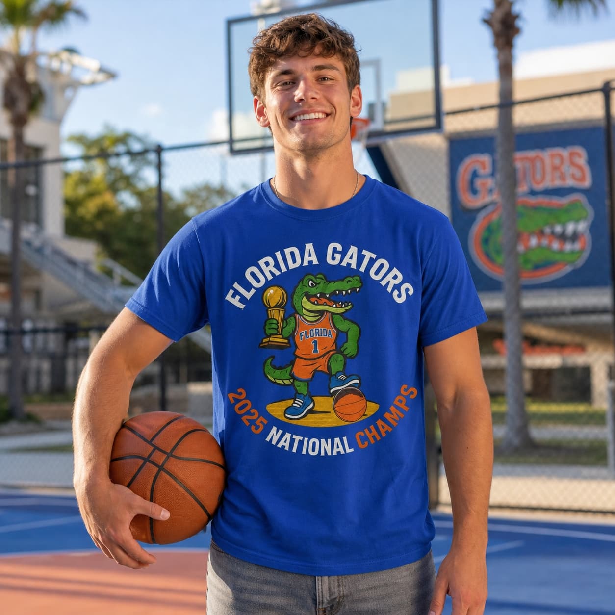 Florida Gators National Championship Exclusive Retro March Madness Basketball Shirt