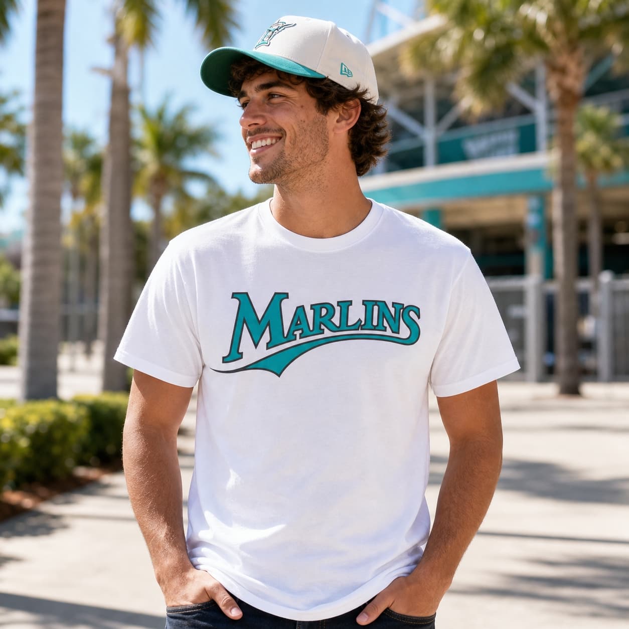 Florida Marlins Vintage Baseball 1993 Artwork Shirt
