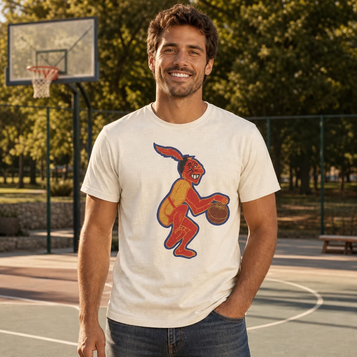 Golden State Philadelphia Warriors Retro Basketball 1952 Shirt