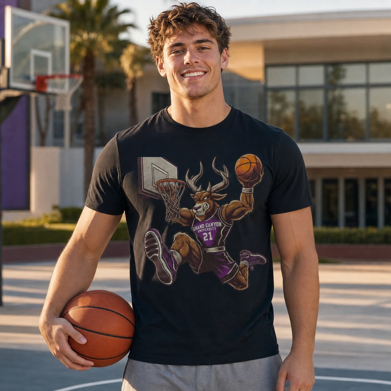 Grand Canyon Antelopes Lopes Retro Basketball Shirt