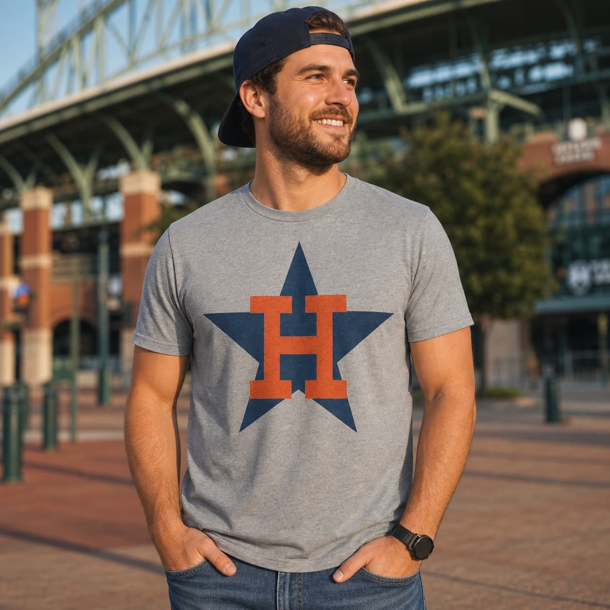 Houston Astros Retro Baseball 1971 Artwork Shirt