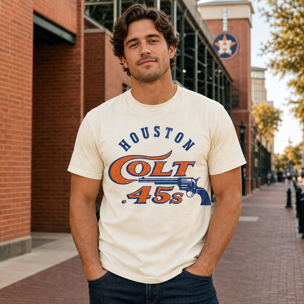 Houston Colts .45s Retro Baseball 1962 Artwork Shirt