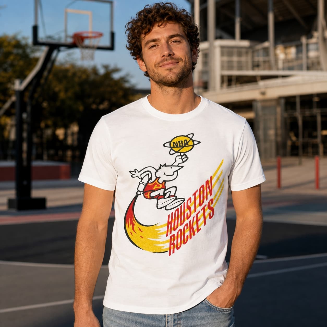 Houston Rockets Retro Basketball 1971 Shirt