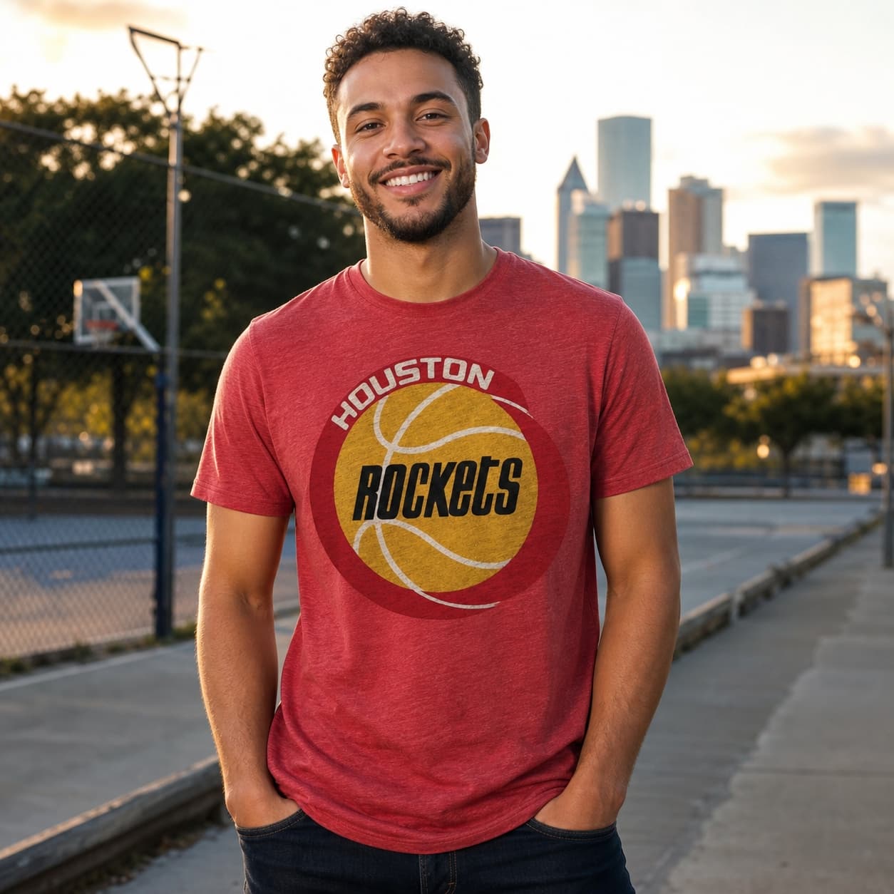 Houston Rockets Retro Basketball 1972 Shirt