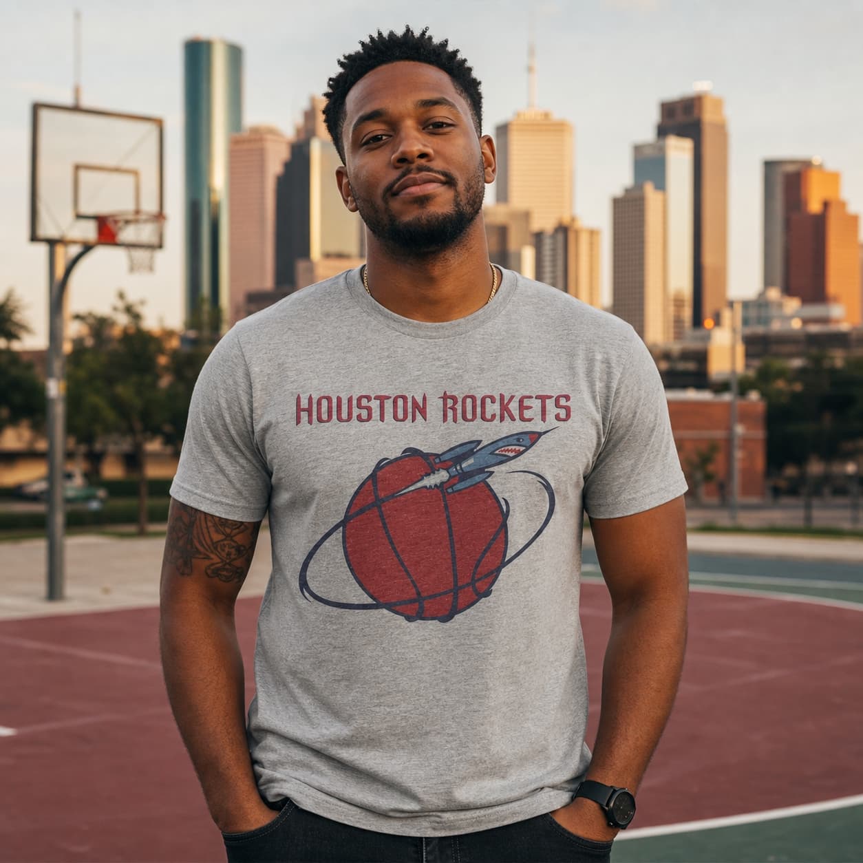 Houston Rockets Retro Basketball 1998 Shirt