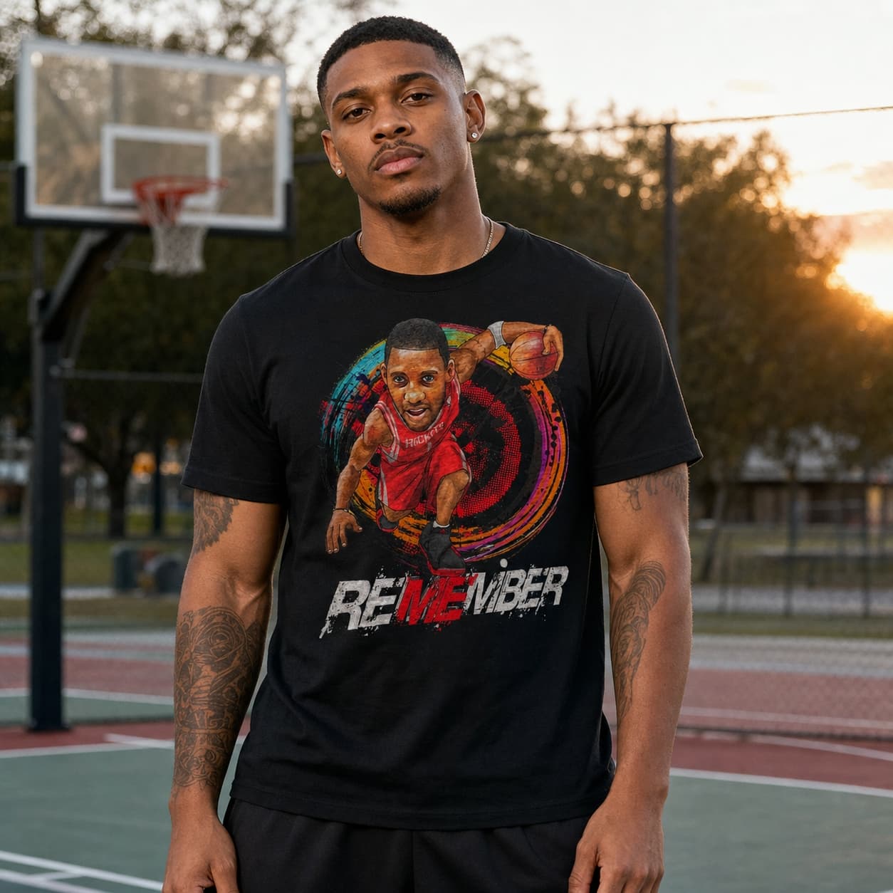 Houston Rockets Retro Tracy McGrady Basketball Shirt