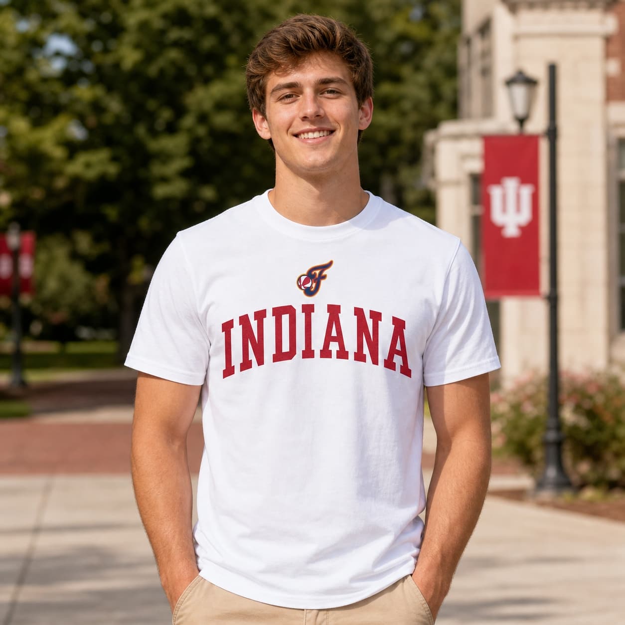 Indiana Fever Retro Jersey Lettering Basketball 2001 Shirt