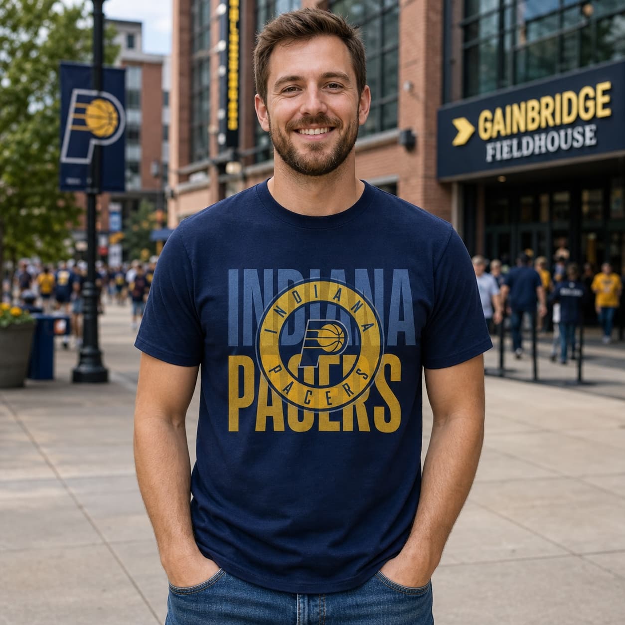 Indiana Pacers Retro Basketball 1994 Shirt