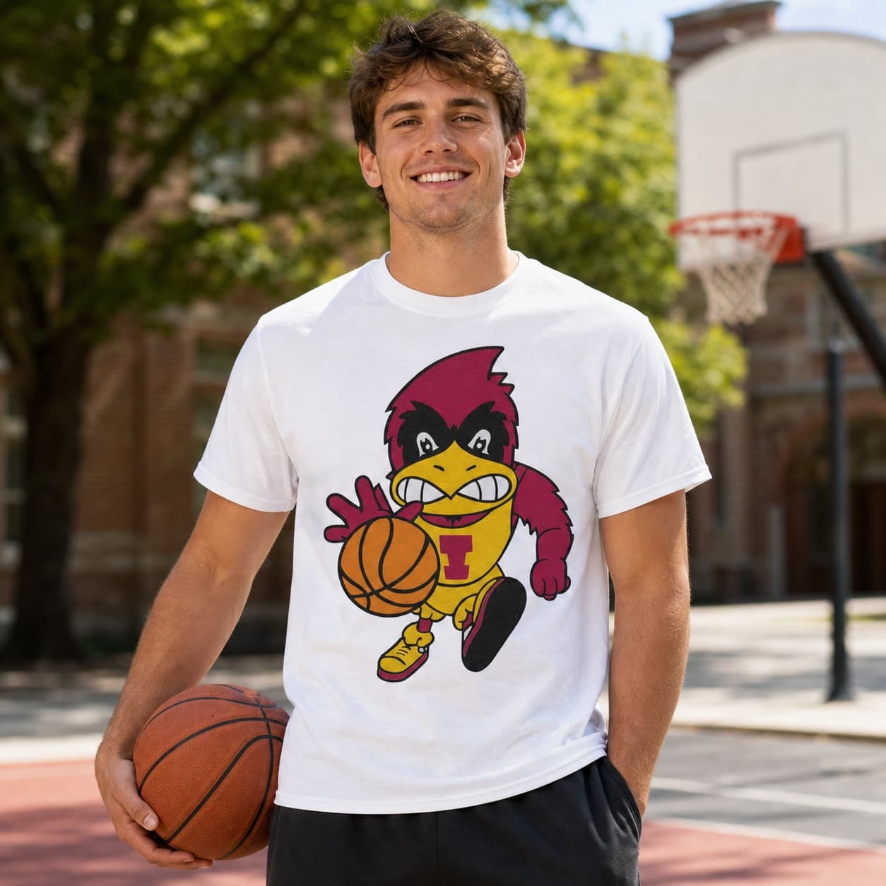 Iowa State Cyclones Retro Basketball 1974 Shirt