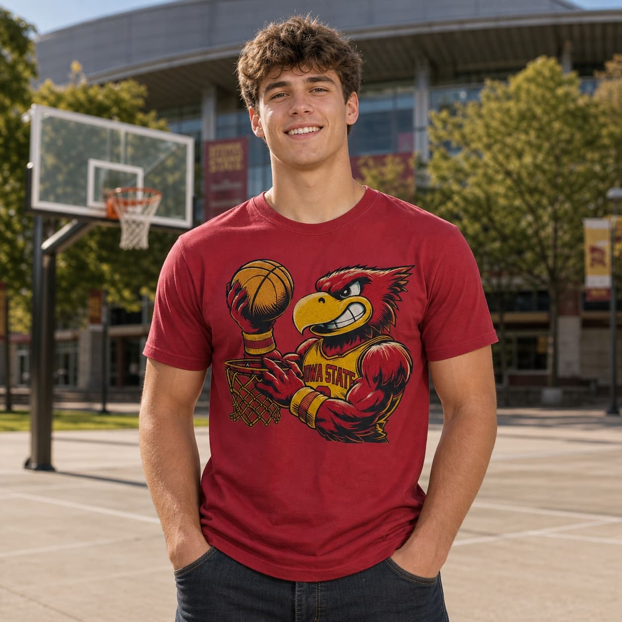 Iowa State Cyclones Retro Basketball 1981 Shirt