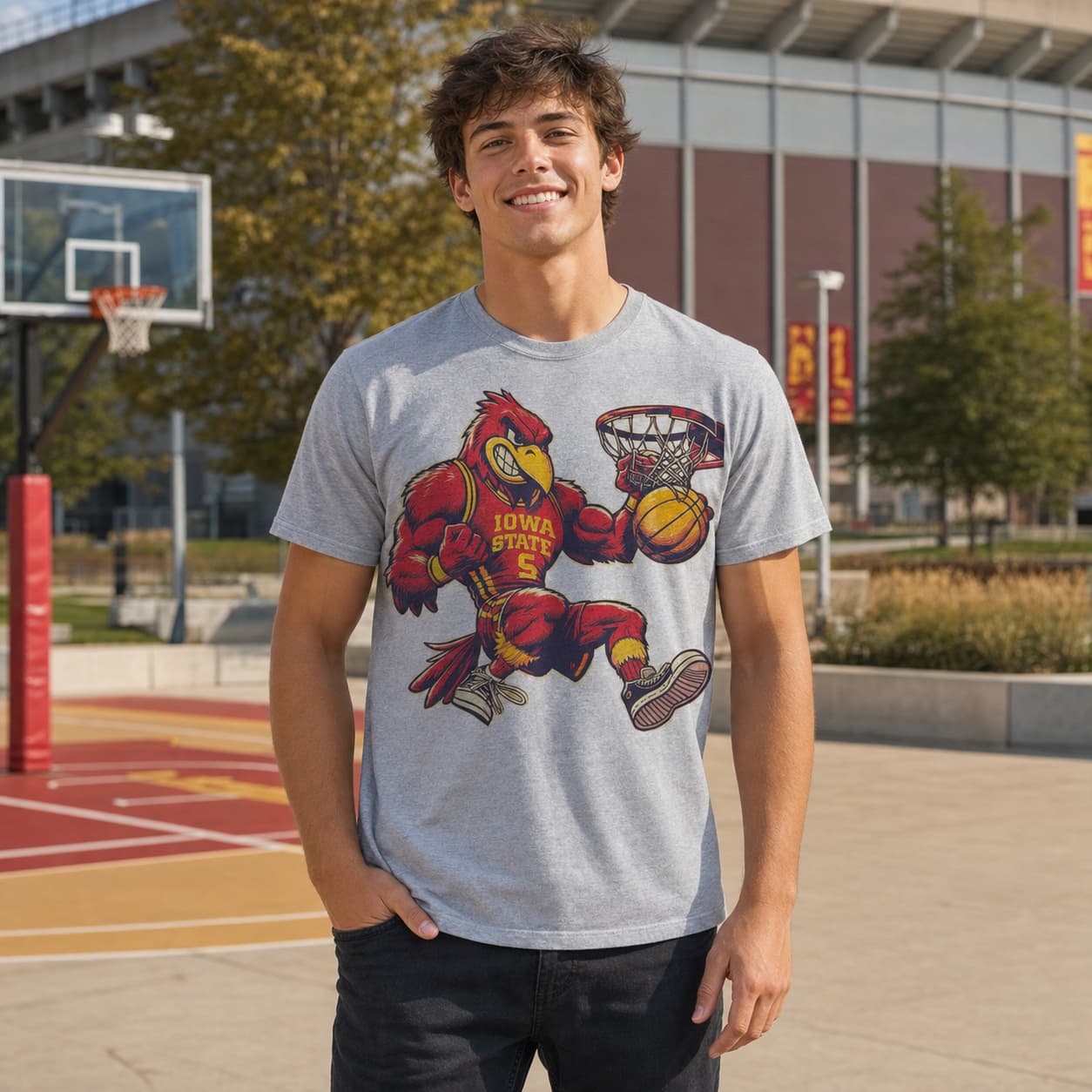 Iowa State Cyclones Retro Basketball 1988 Shirt