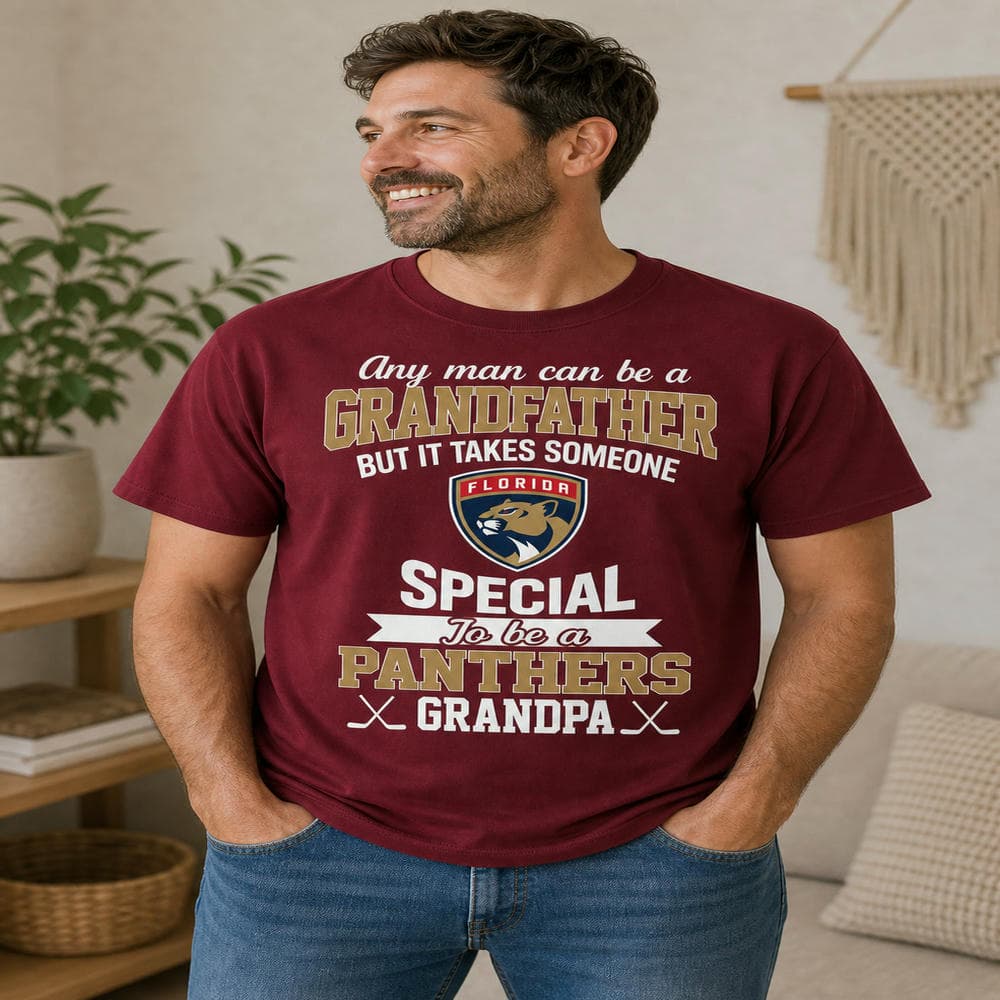 It Takes Someone Special To Be A Florida Panthers Grandpa T Shirts