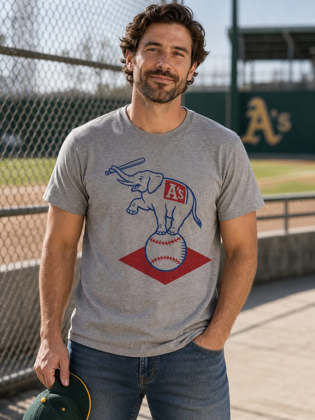 Kansas City Athletics Aâ€™s Exclusive Retro Baseball 1955 Artwork Shirt