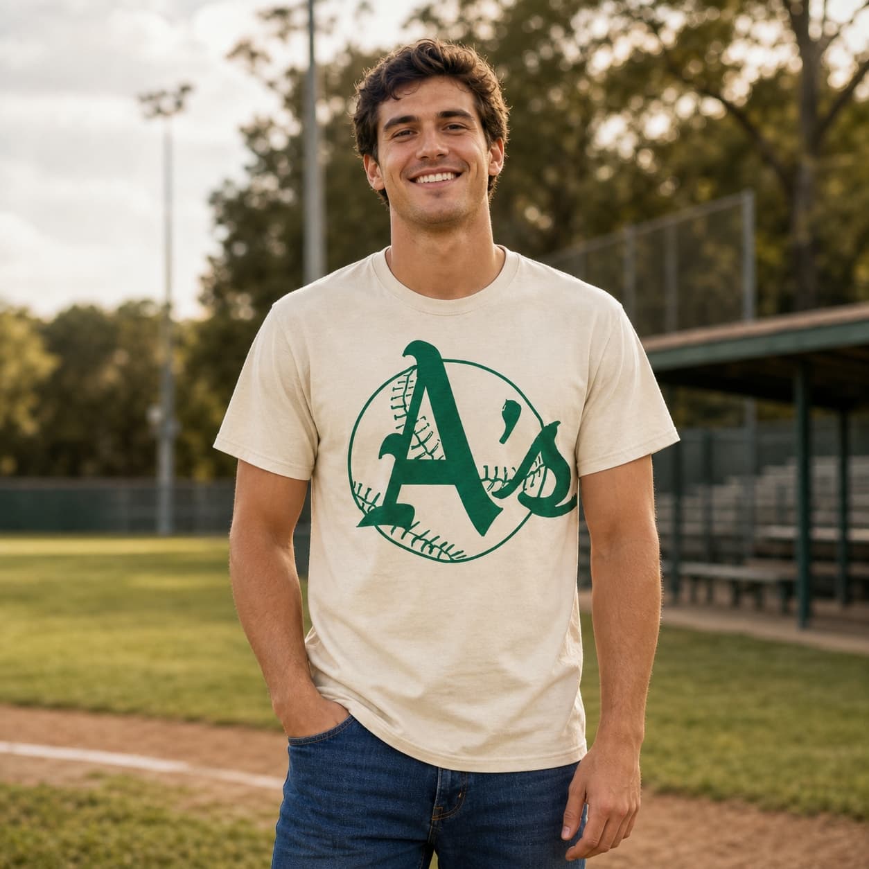 Kansas City Oakland A’s Retro Baseball 1963 Artwork Shirt
