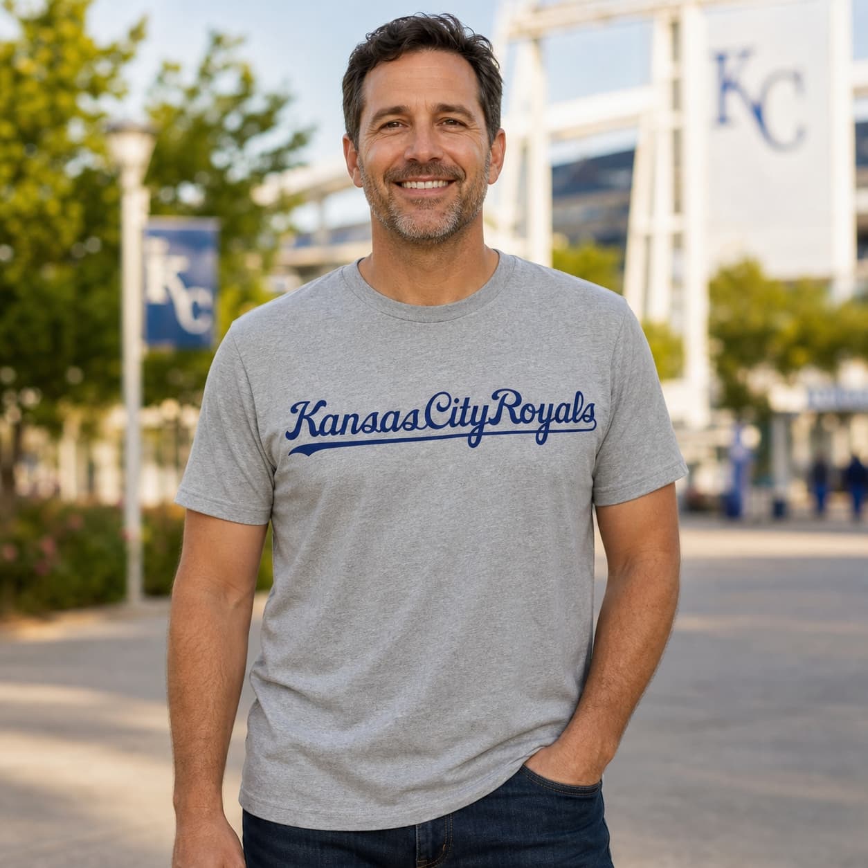 Kansas City Royals Retro Baseball 1971 Artwork Shirt