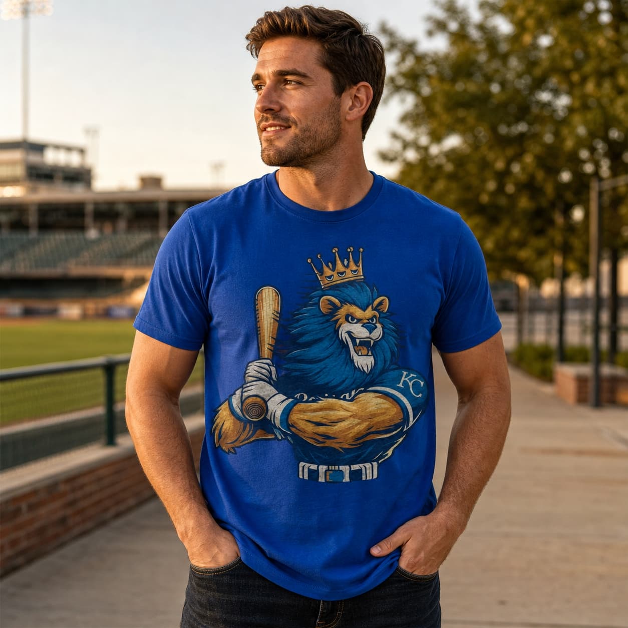 Kansas City Royals Retro Baseball 1987 Artwork Shirt