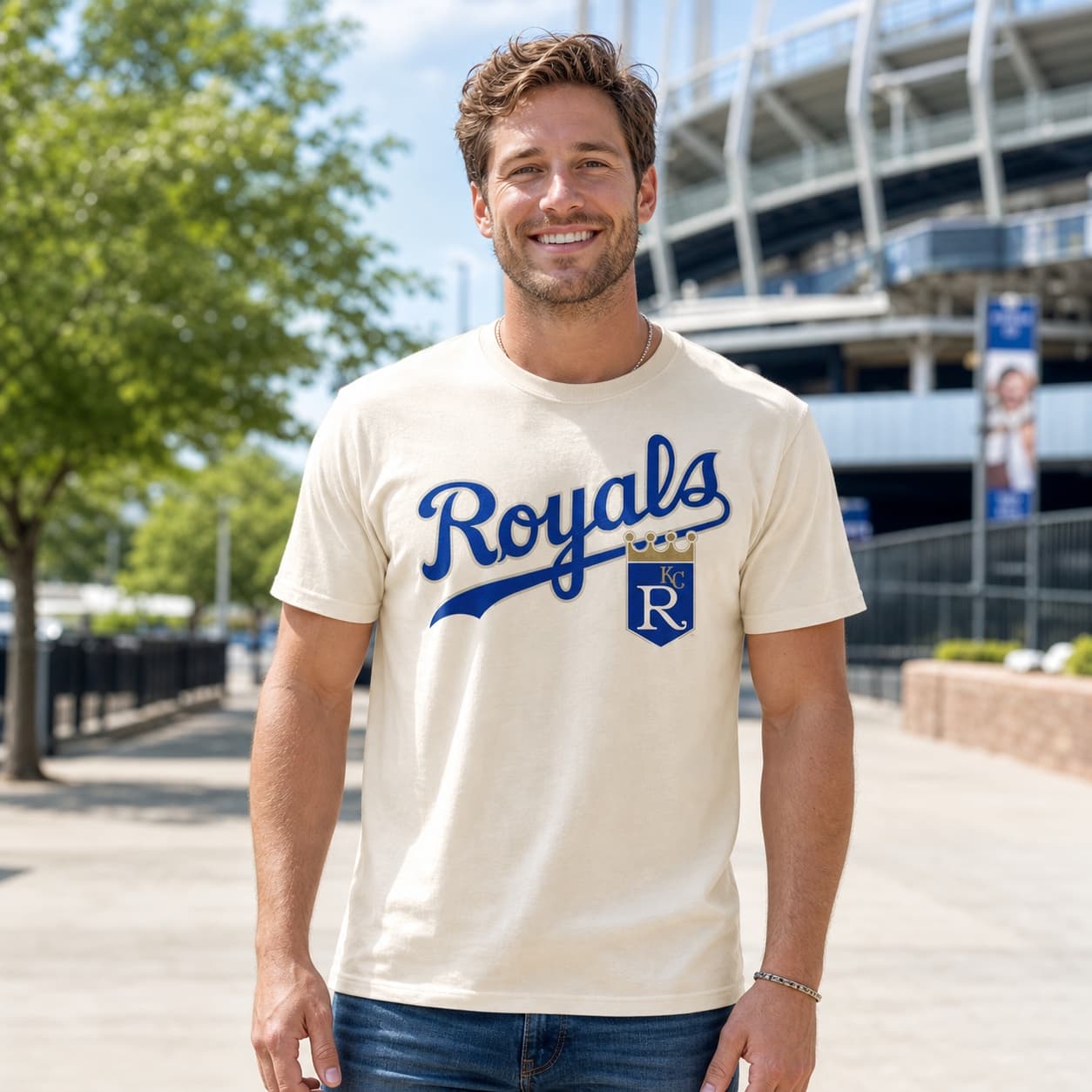 Kansas City Royals Retro Baseball 1989 Artwork Shirt