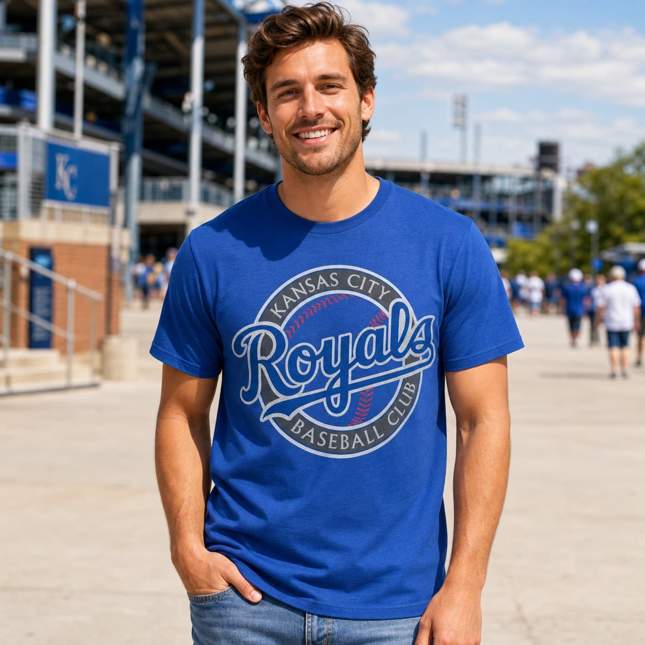 Kansas City Royals Retro Baseball 1991 Artwork Shirt
