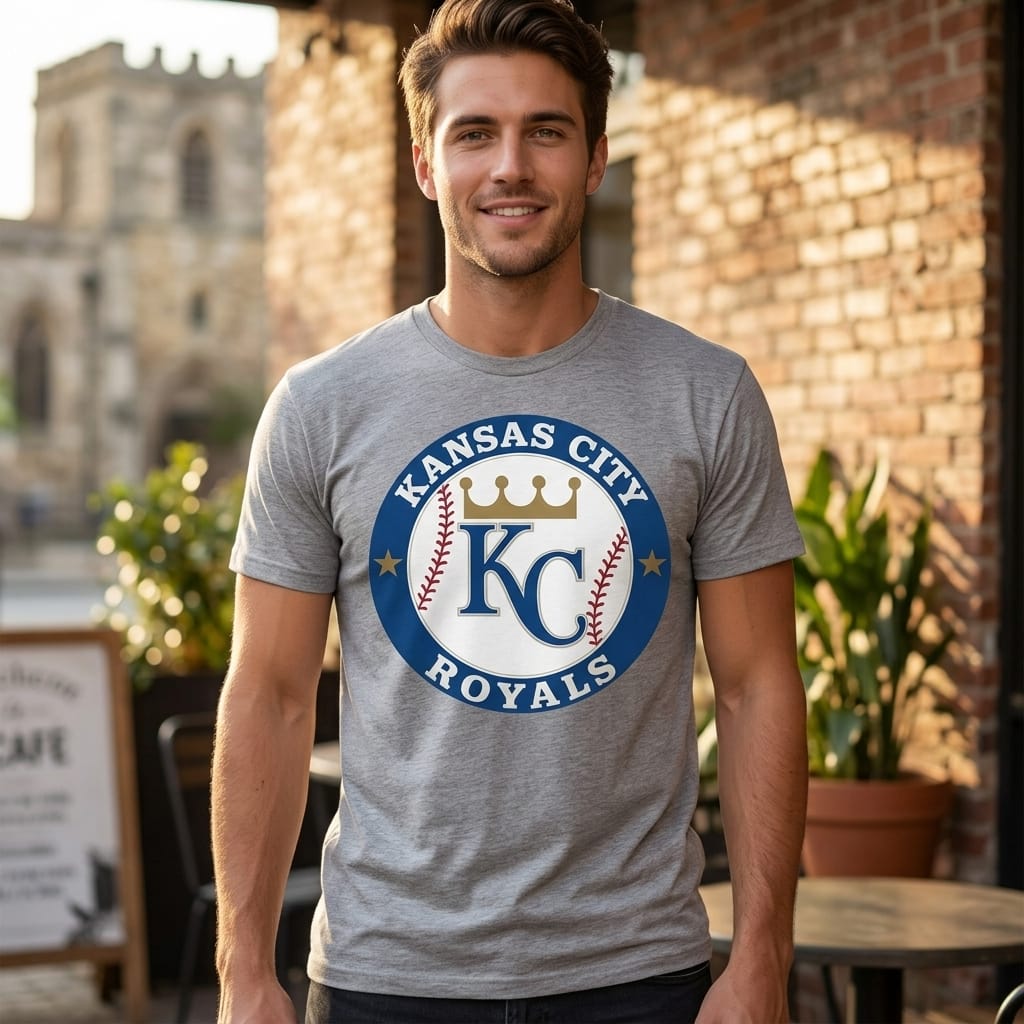 Kansas City Royals Retro Baseball T-Shirt