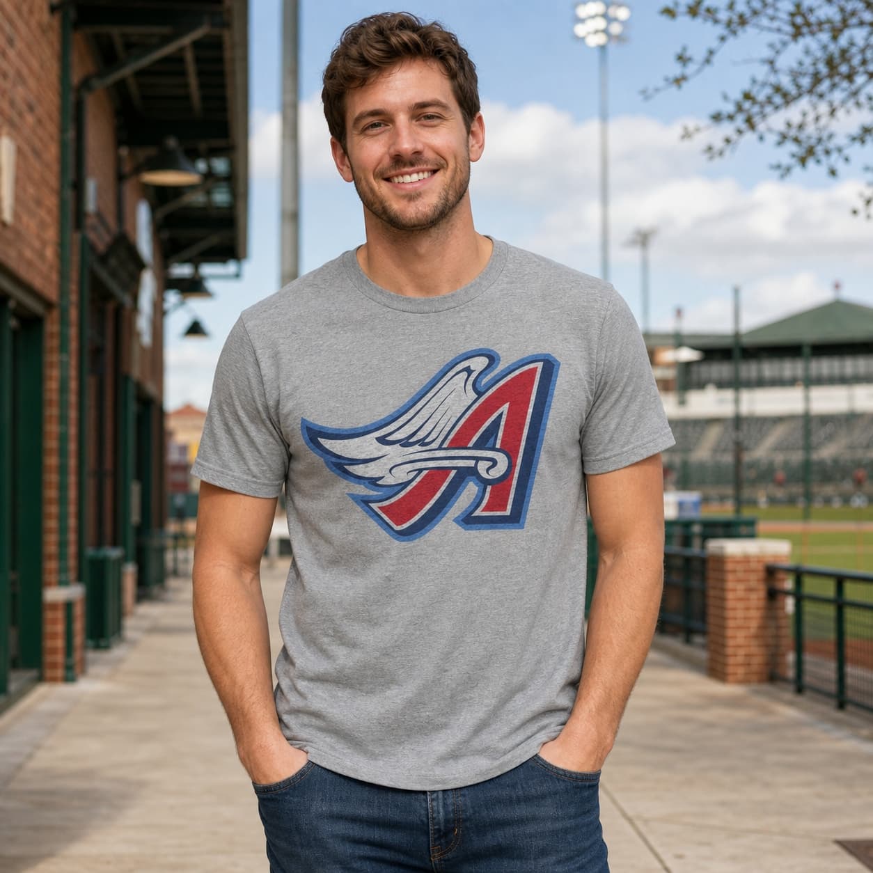 Los Angeles Angels Retro Baseball 1998 Artwork Shirt