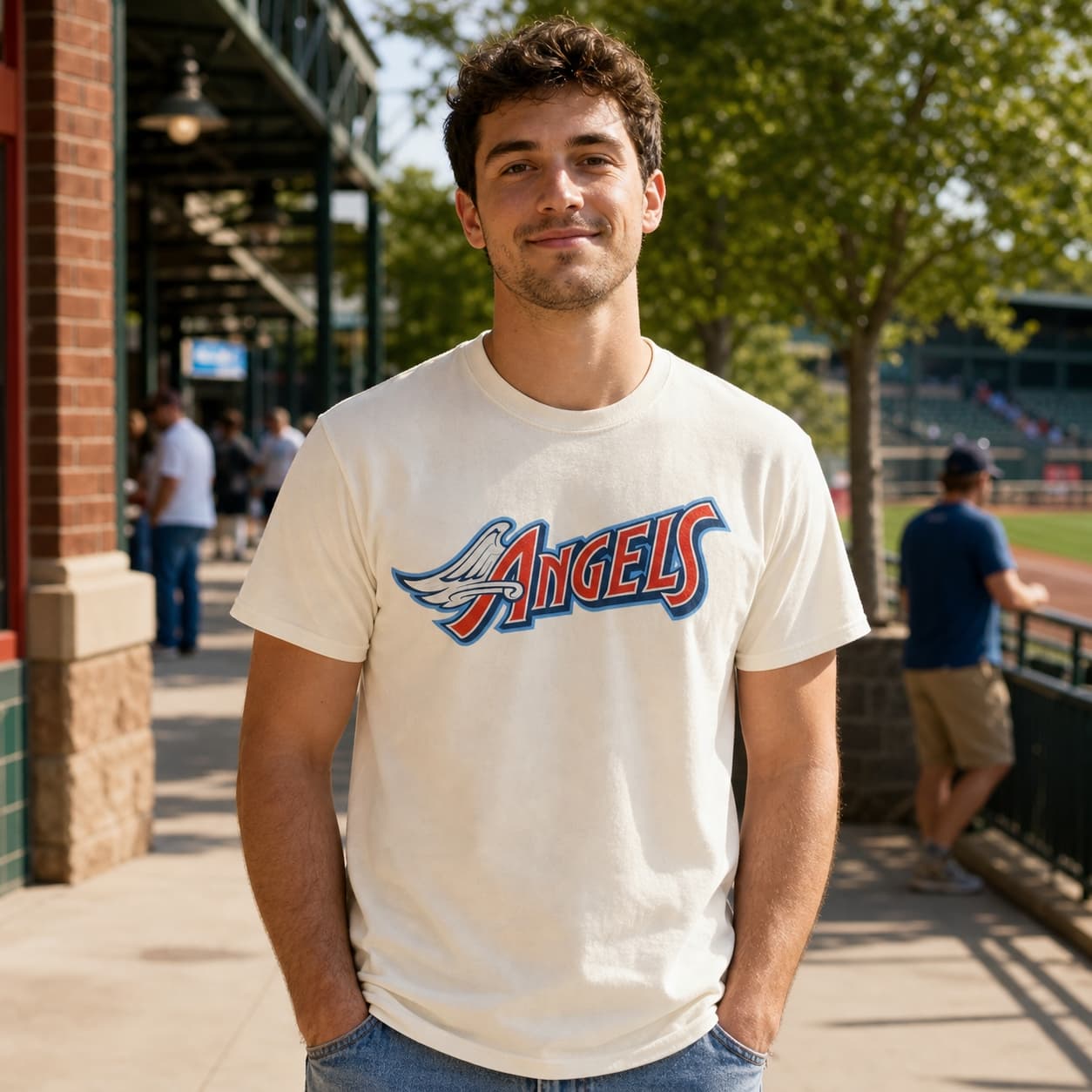 Los Angeles Angels Retro Baseball 1999 Artwork Shirt