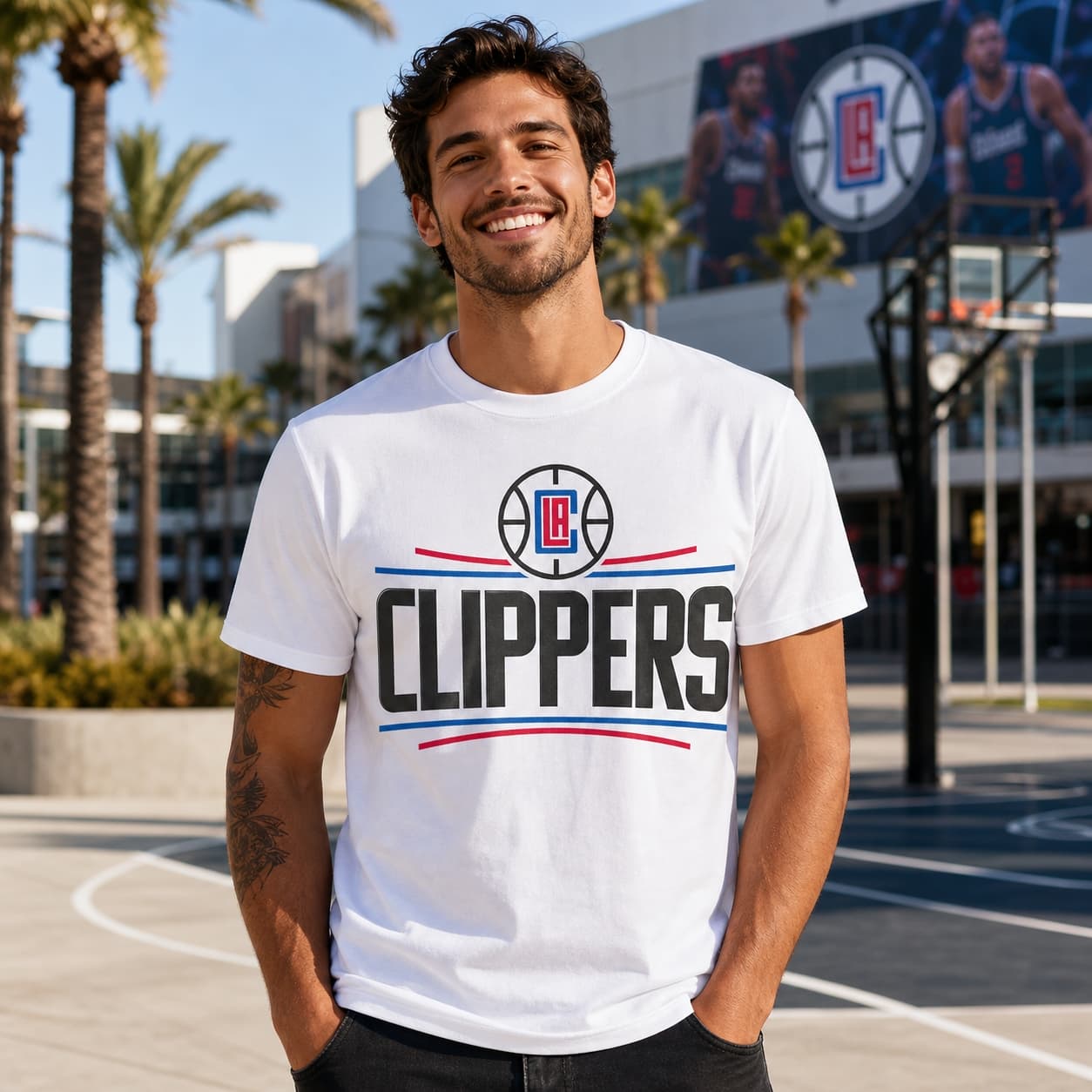 Los Angeles Clippers Retro Basketball 1991 Shirt