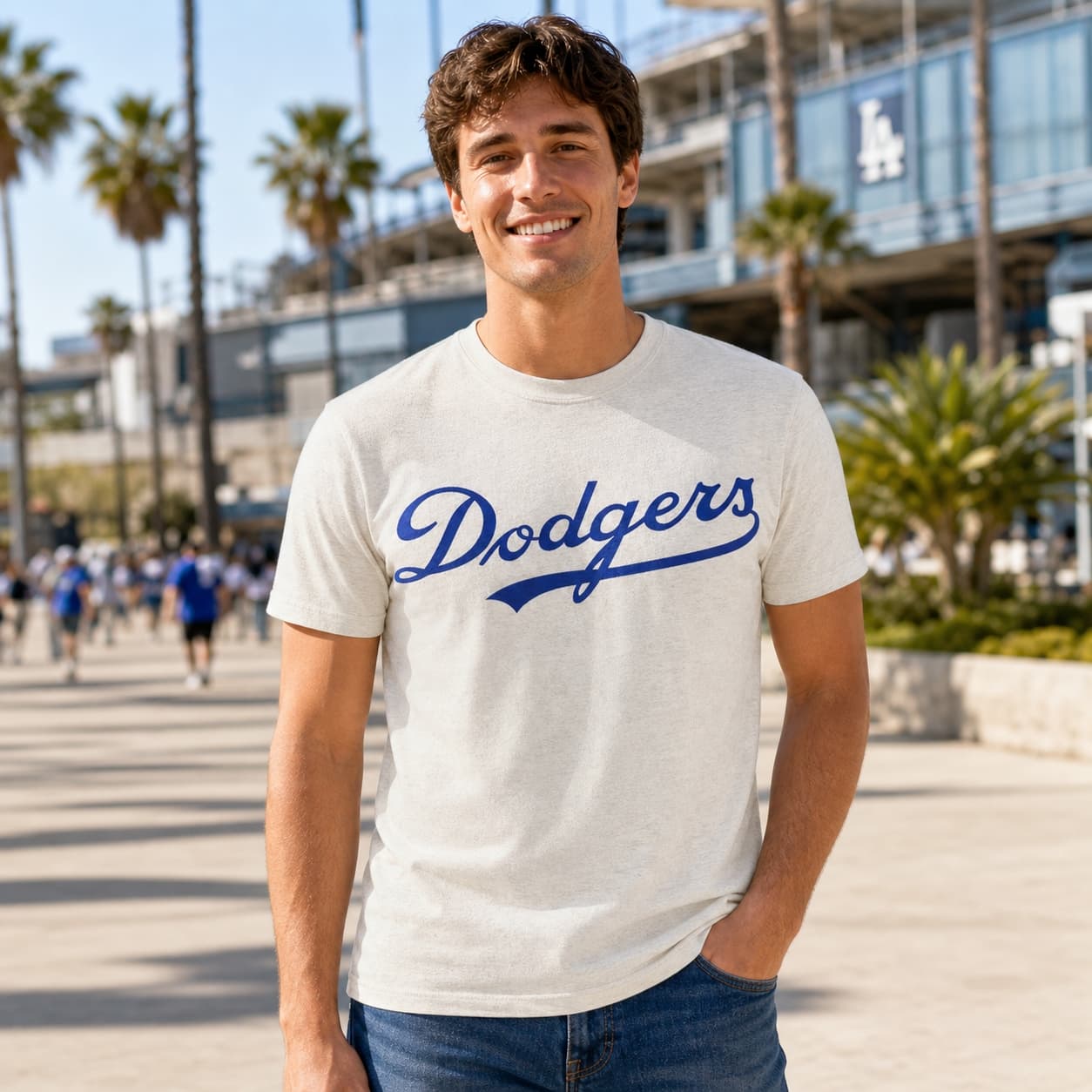Los Angeles Dodgers Retro Baseball 1938 Artwork Shirt