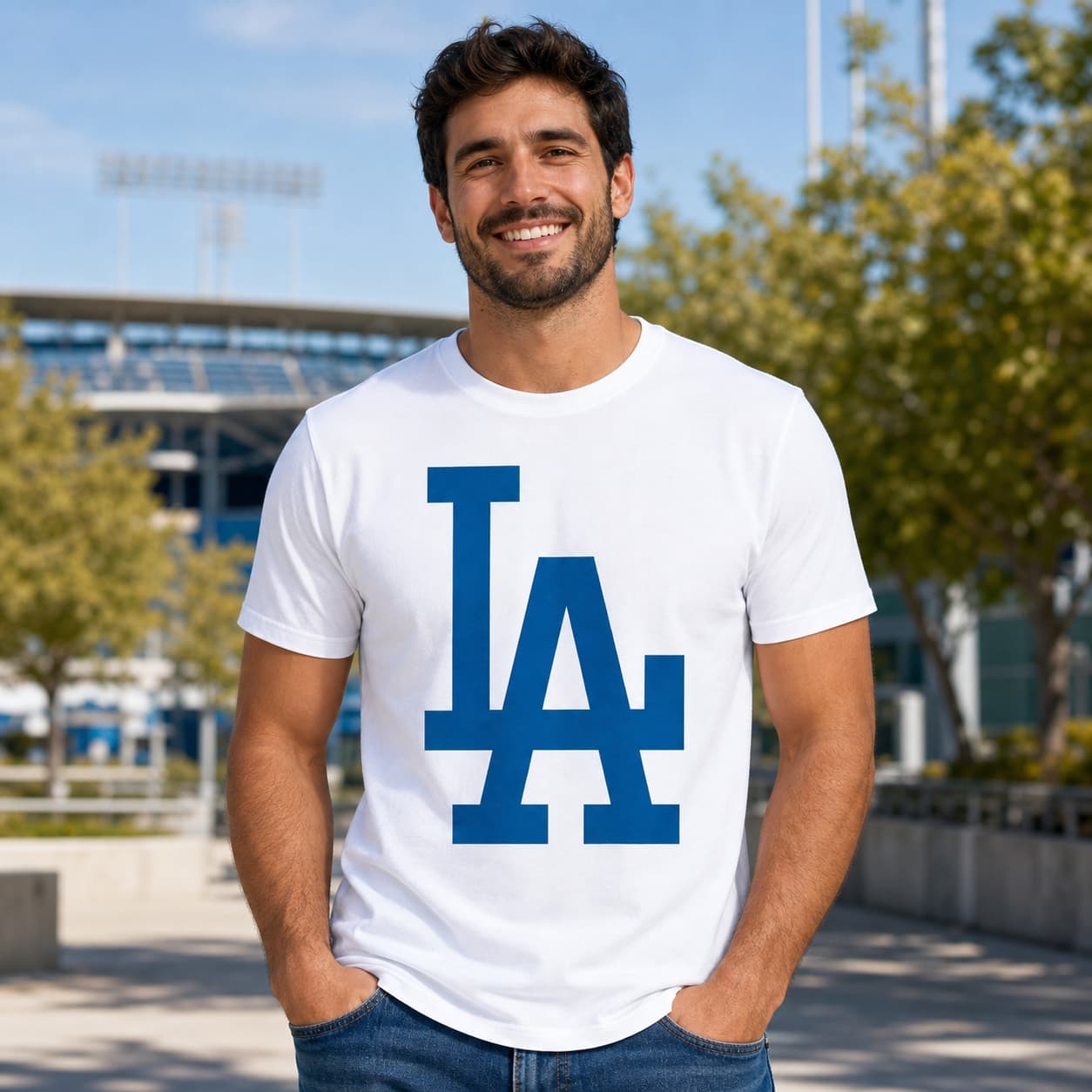 Los Angeles Dodgers Retro Baseball 1960 Artwork Shirt