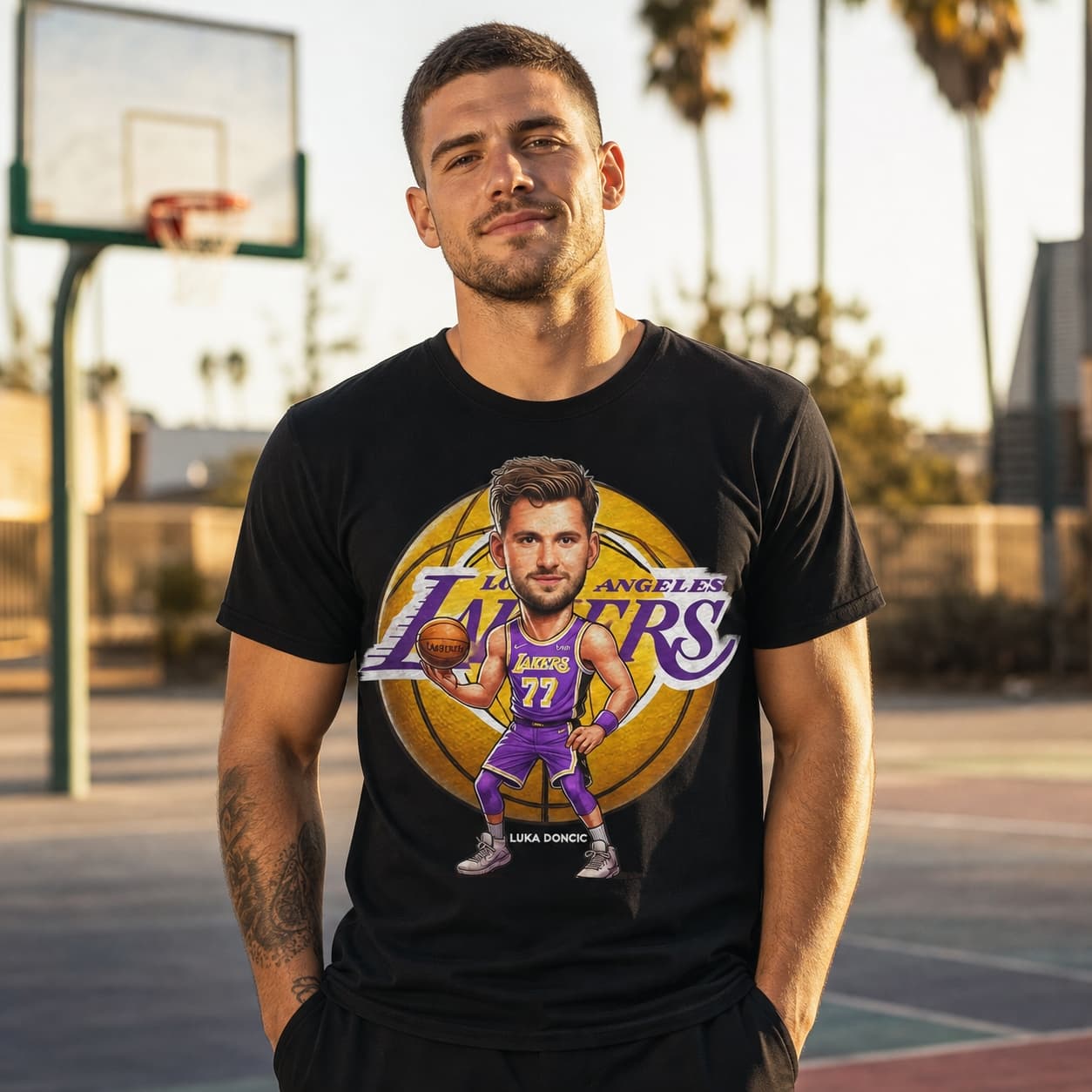 Los Angeles Lakers Luka Doncic Purple Jersey Exclusive Retro Basketball Shirt
