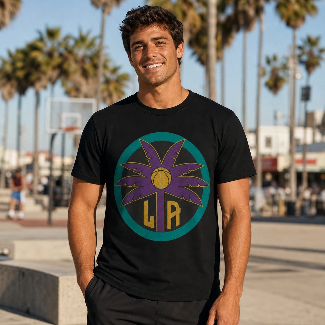 Los Angeles Sparks Retro Basketball 1998 Shirt