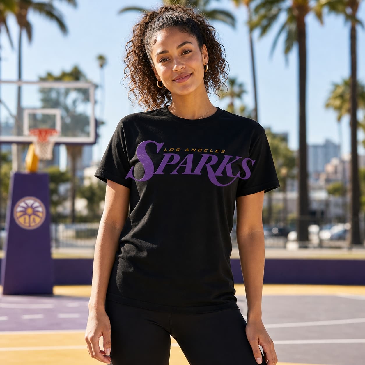 Los Angeles Sparks Retro Basketball 1999 Shirt