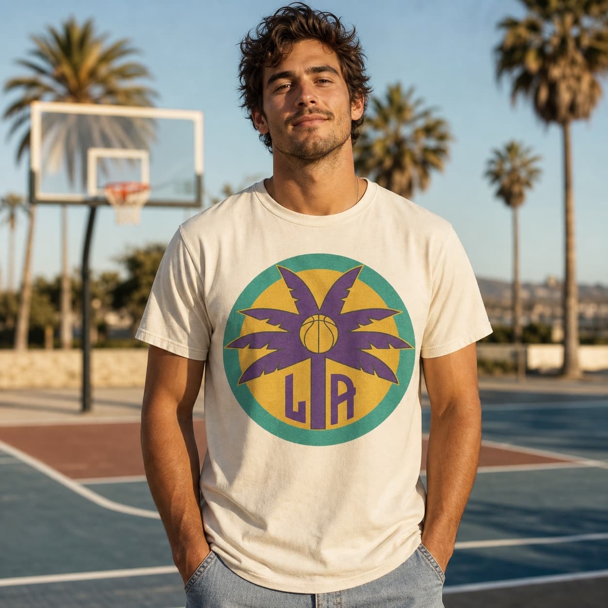 Los Angeles Sparks Retro Basketball Shirt