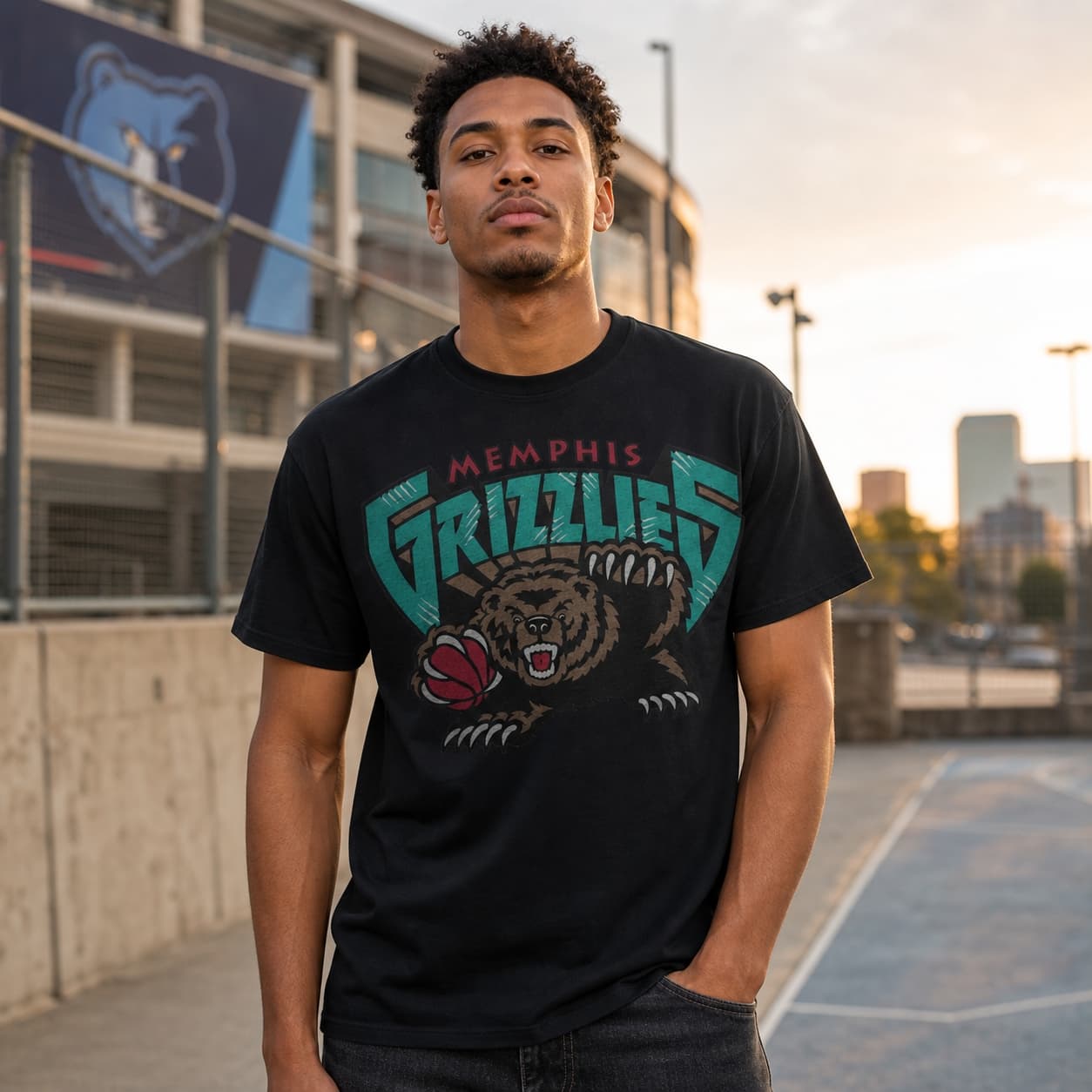 Memphis Grizzlies Retro Basketball 1995 Shirt