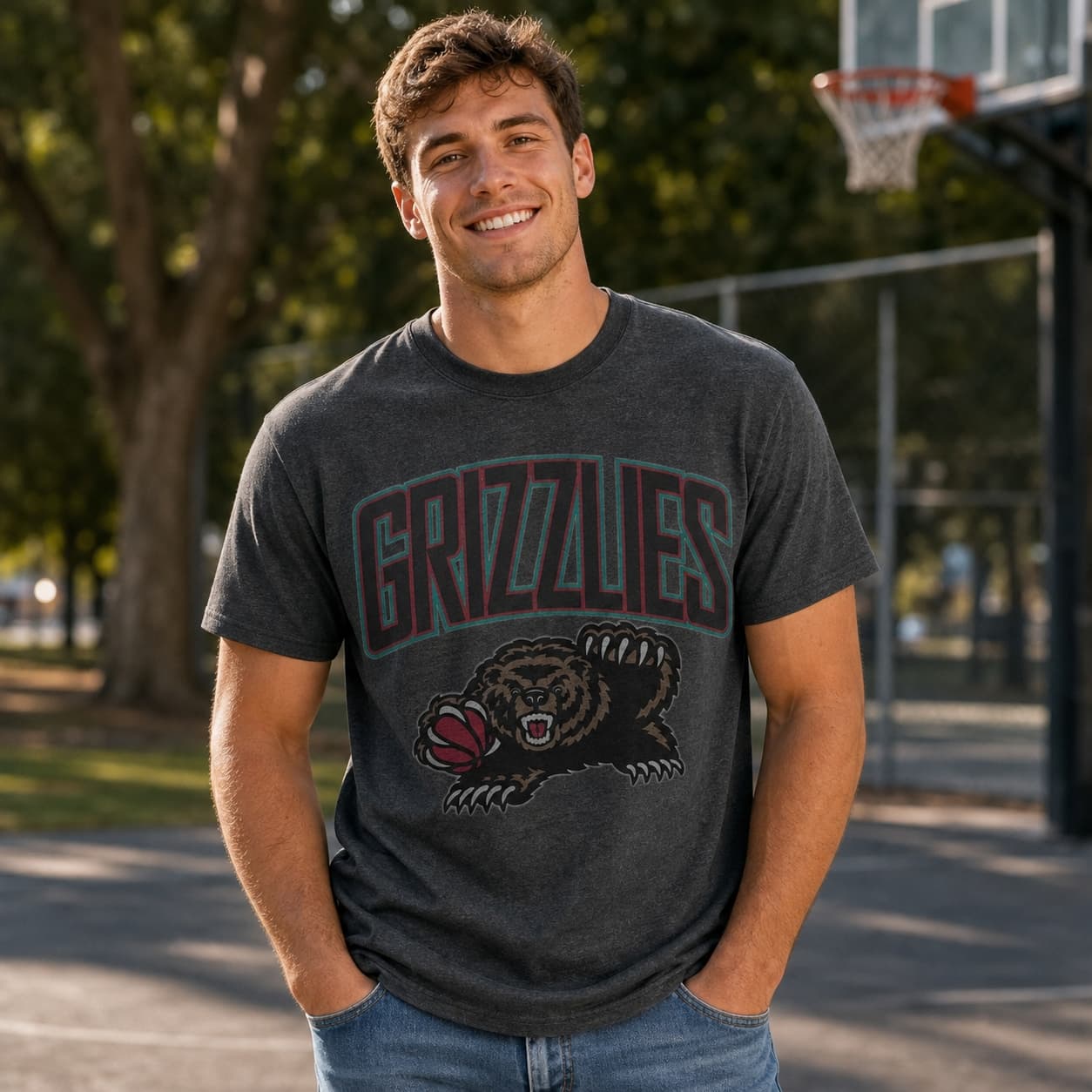 Memphis Grizzlies Retro Basketball 1999 Shirt