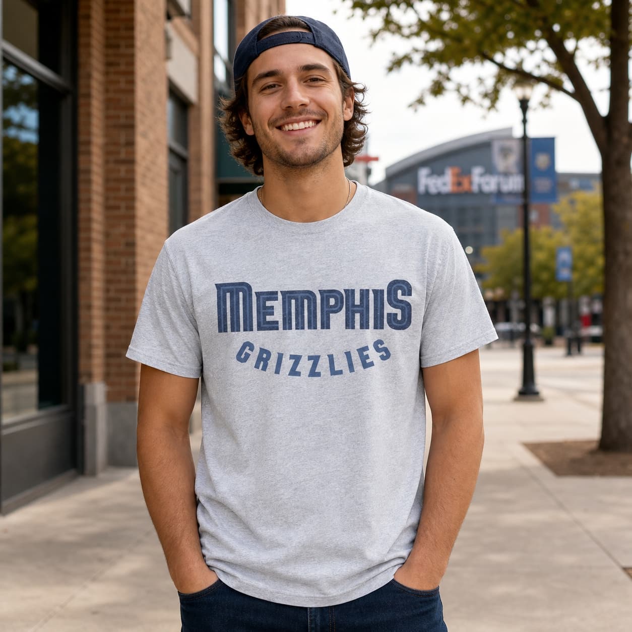 Memphis Grizzlies Retro Basketball 2001 T-Shirt
