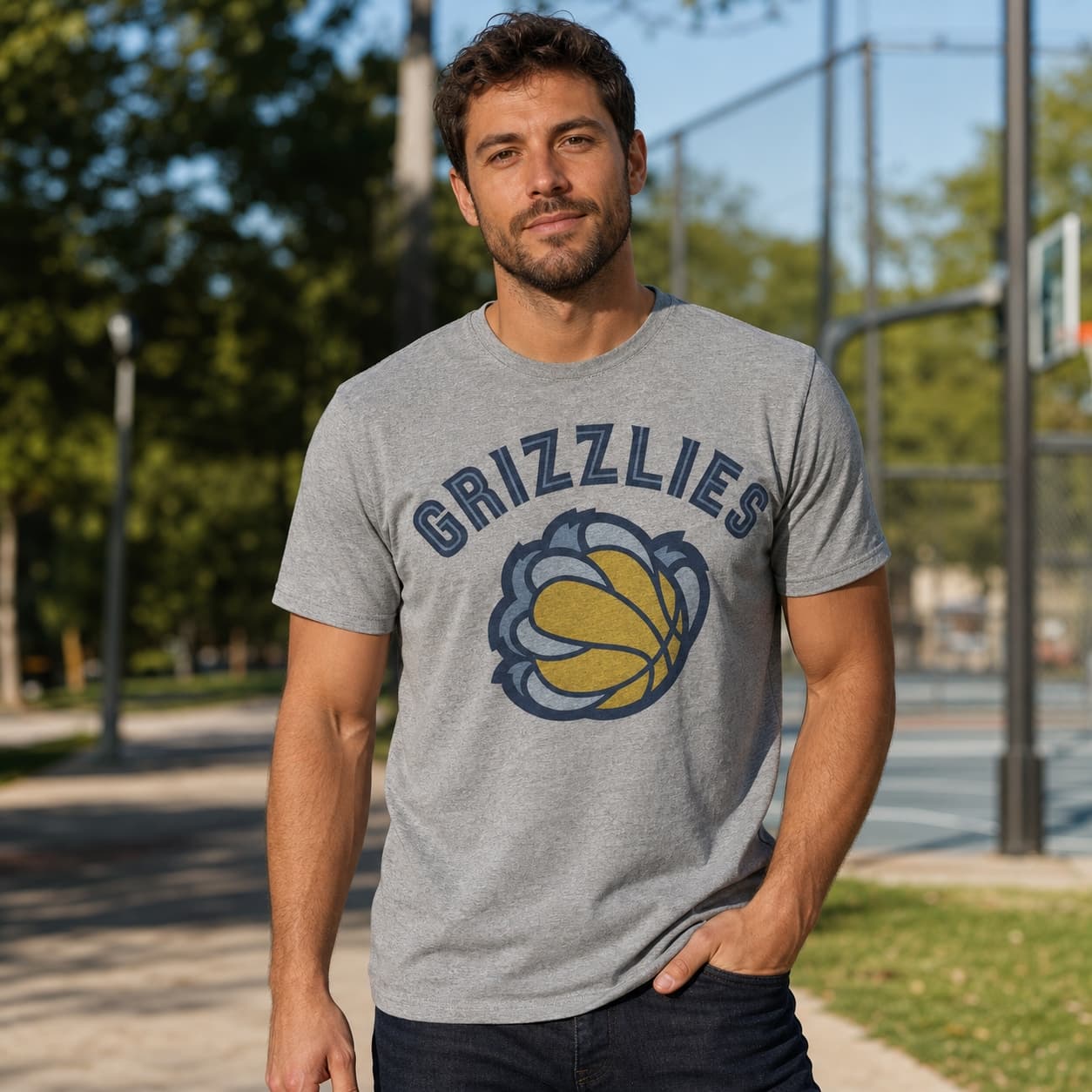 Memphis Grizzlies Retro Basketball 2005 Shirt