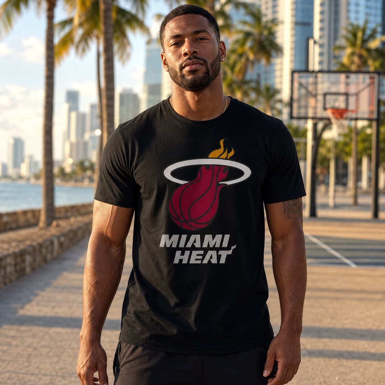 Miami Heat Retro Basketball 1991 Shirt